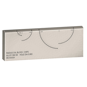 PH Tool PAUT Radius Calibration Block